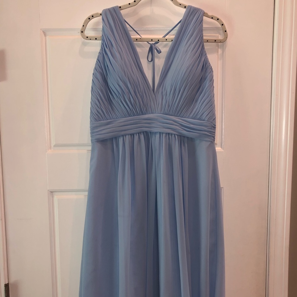 Jasmine Chiffon Bridesmaid Dress (Knee Length)